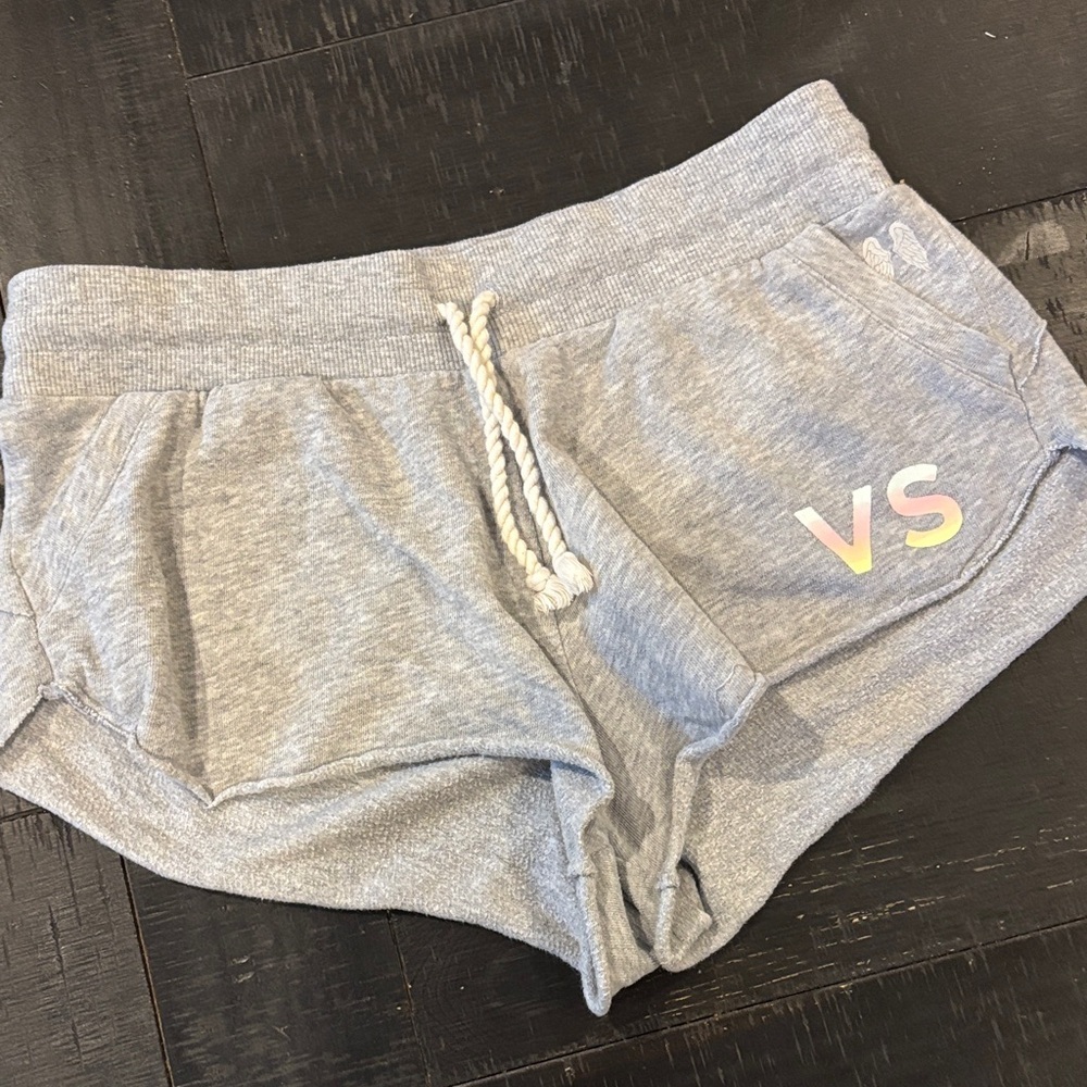 Victoria's Secret Beachy Gray Athletic Lounge Casual Dream Angels Shorts Small
